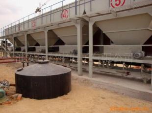 Special metering equipment for concrete mixing plants